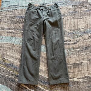 Vintage 1950's German Military Green Wool Military Trousers Field Pants 30 x 29